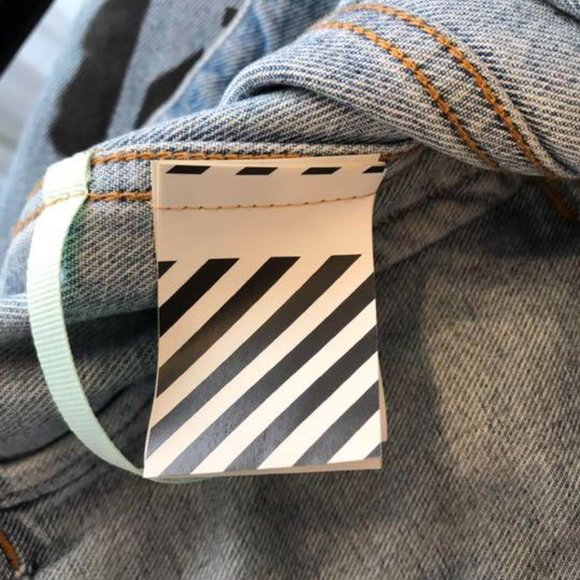 off-white denim jacket - Picture 4 of 4